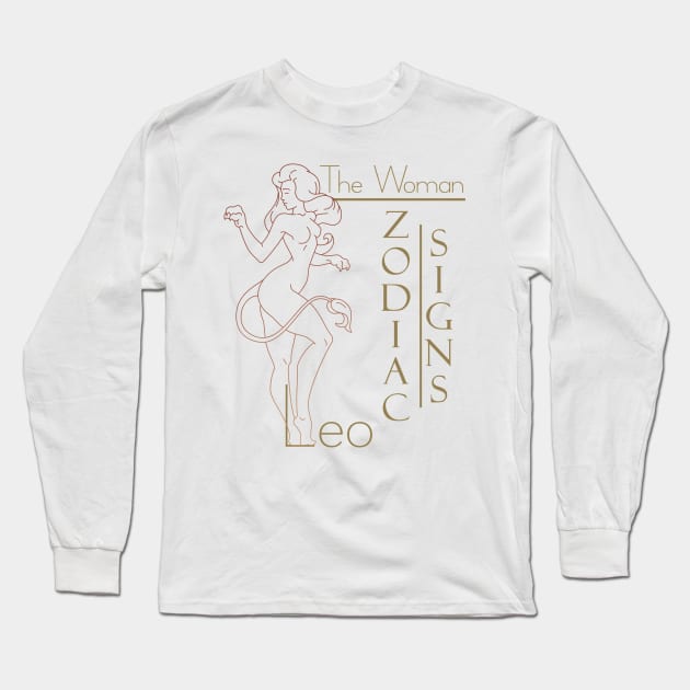 The women Leo Long Sleeve T-Shirt by KrasiStaleva